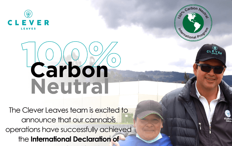 Clever Leaves Becomes Carbon Neutral
