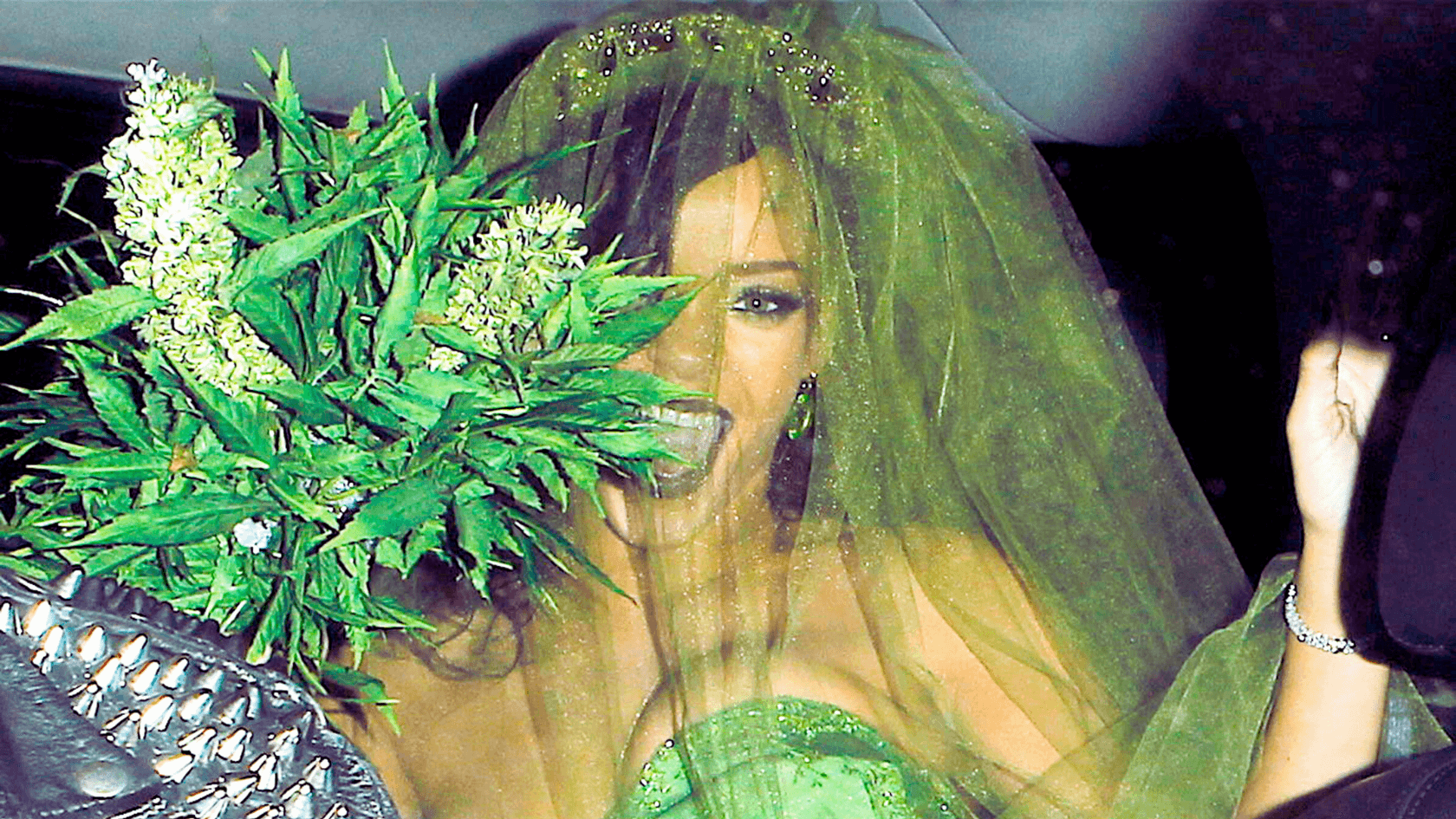 Rihanna Halloween Costumes Weed Fairy