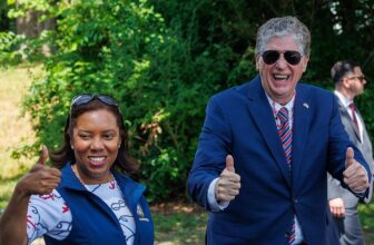 Sabina Matos and Dan McKee