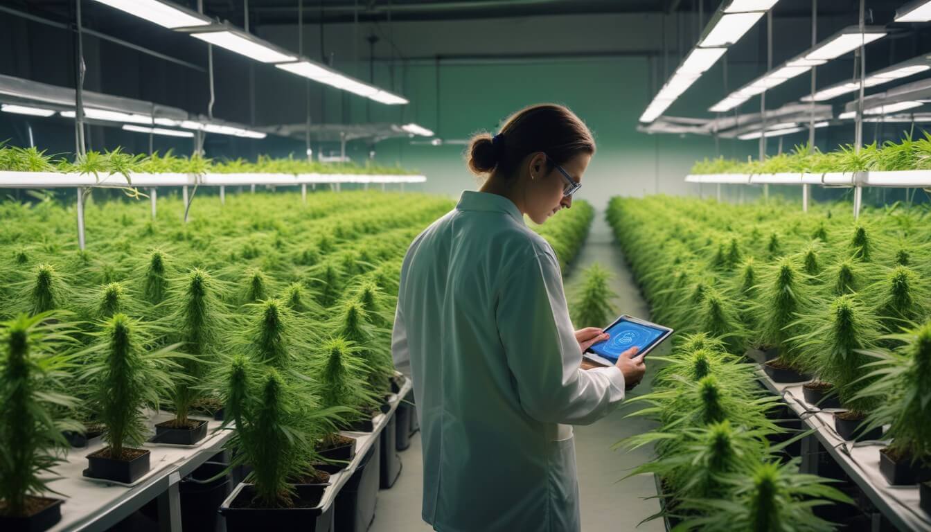 AI Revolutionizes Indoor Cannabis Cultivation