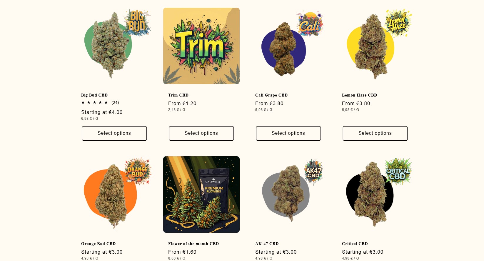 cali weed shop
