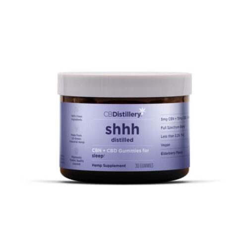CBDistillery Sleep Synergy CBD Gummies with CBN