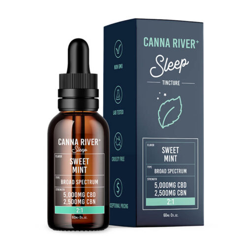 Canna River Sweet Mint Sleep CBD Oil
