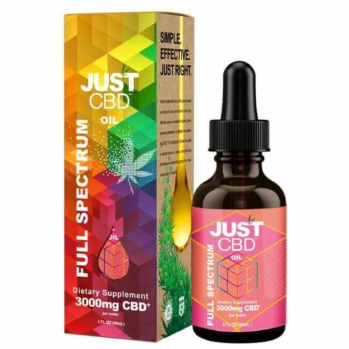 JustCBD - Full Spectrum CBD Oil Tincture