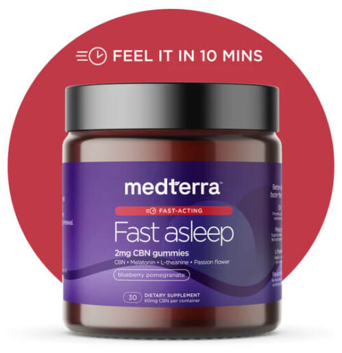 Medterra Fast Asleep Fast-Acting CBN Gummies