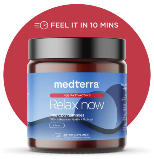 Medterra Relax Now CBG Gummies
