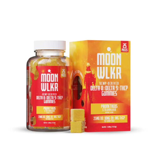 Moonwalkr THC-P Blend Gummies Strawnana