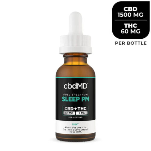 cbdMD - CBD Oil Tincture Sleep PM