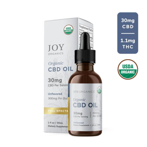 Joy Organics Full Spectrum CBD Oil Tincture
