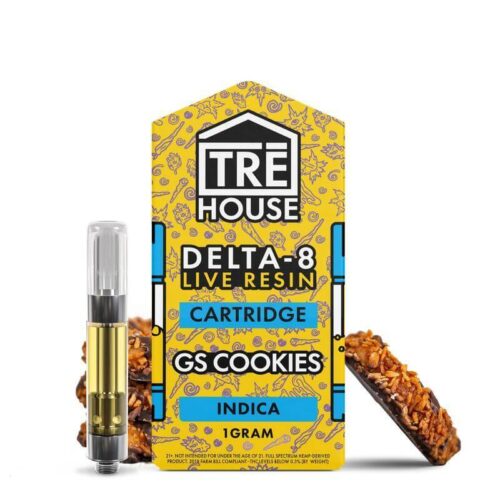 TRĒ House Live Resin Delta 8 Carts